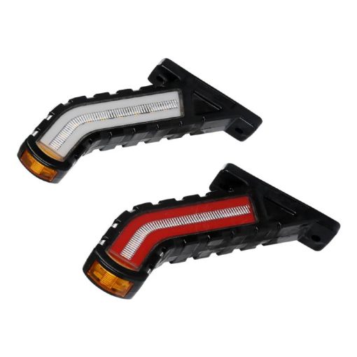 Coarne gabarit alb rosu, 12-24V, semnalizare dinamica, K9921 04