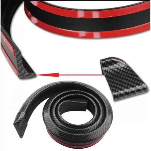 Lip, eleron tip M pentru portbagaj sau luneta, din cauciuc, carbon – universal 02