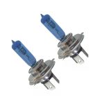 Becuri halogen H4 100W, Xenon Look, 12V, lumina 5000K