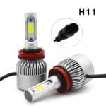 Becuri led H11 S2, 6500k, 8000 lumeni