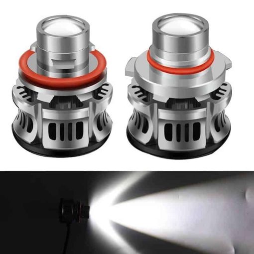 Becuri led H11 V6, 100W, 6000K, 5200 lumeni 05