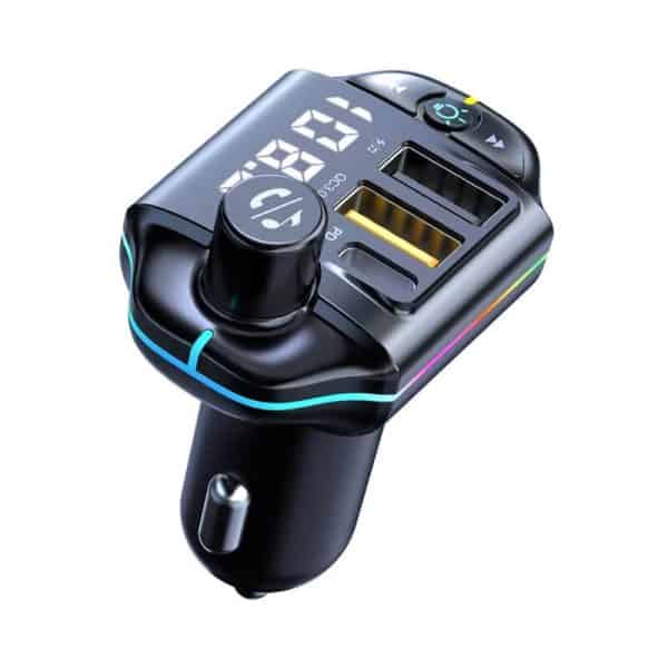 Car kit modulator FM BGRJ-A10, Mp3 Player, USB, Type C, fast charge 02