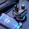Car kit modulator FM BGRJ-A10, Mp3 Player, USB, Type C, fast charge 08