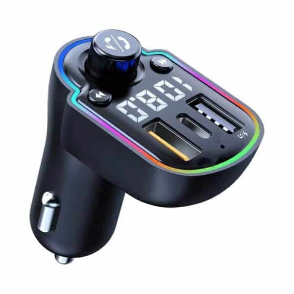 Car kit modulator FM BGRJ-A8, Mp3 Player, USB, Type C, fast charge