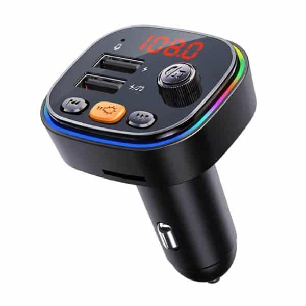 Car kit modulator FM BGRJ-C20, Mp3 Player, USB, fast charge 02