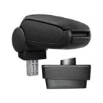 Cotiera Skoda Fabia 3, dedicata, rabatabila, cu buton, neagra