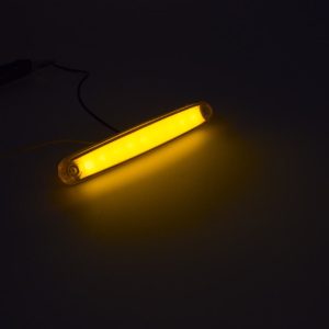 Lampa gabarit neon galben, laterala, lampa avertizare, 12V 02