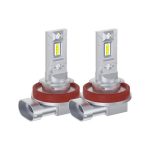 Set 2 becuri led H11 lumina alba bgrj20, 6500k