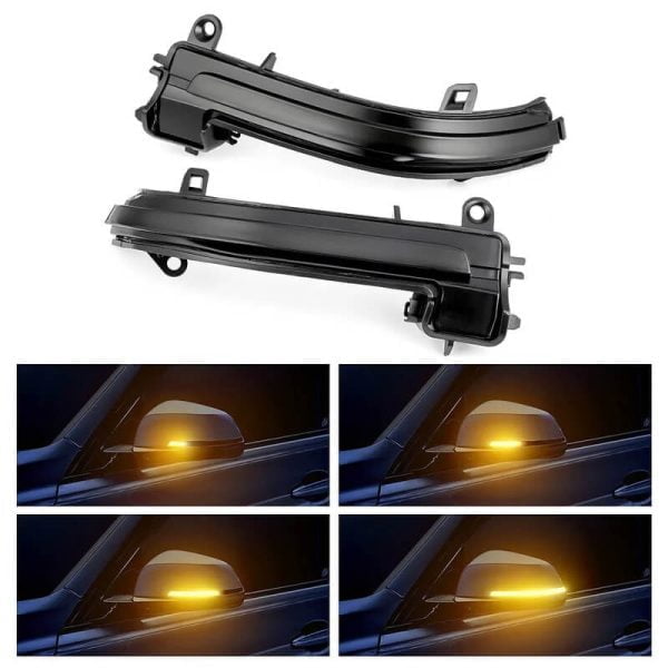 Set 2 lampi semnalizare dinamica oglinda BMW F30, F20, i3, X1 02