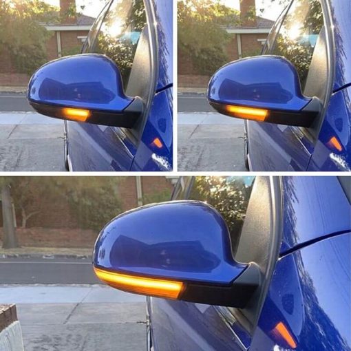 Set 2 lampi semnalizare dinamica oglinda VW Passat B6, Golf 5, Jetta 02