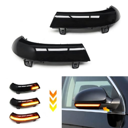 Set 2 lampi semnalizare dinamica oglinda VW Passat B6, Golf 5, Jetta 04