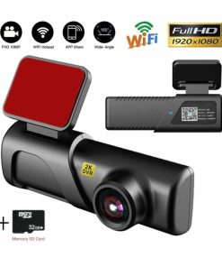 Cameră auto DVR Q3 WiFi, unghi 160°, vedere nocturnă, FullHD, card 32GB inclus 01