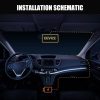Cameră auto DVR Q3 WiFi, unghi 160°, vedere nocturnă, FullHD, card 32GB inclus 06
