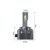 Set 2 becuri D1S led BGR10, far auto, conversie xenon-led, 10000lm 04