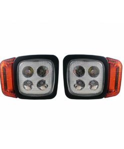 Set 2 proiectoare tractor B1032, 4 led, 12V-24V, model JCB 31