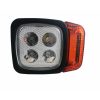 Set 2 proiectoare tractor B1032, 4 led, 12V-24V, model JCB 33