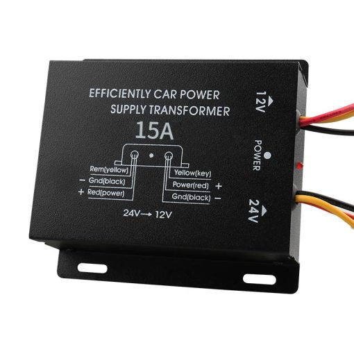 Convertor auto 15A tensiune 24v la 12v 03