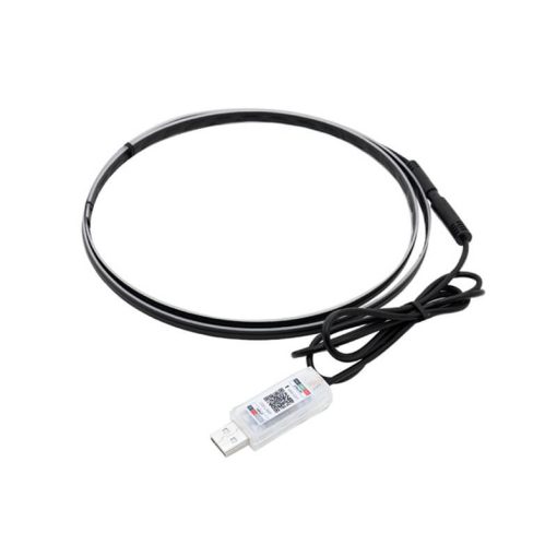 Banda acrilica Symphony 120cm, lumina ambientala auto curcubeu, alimentare USB 03