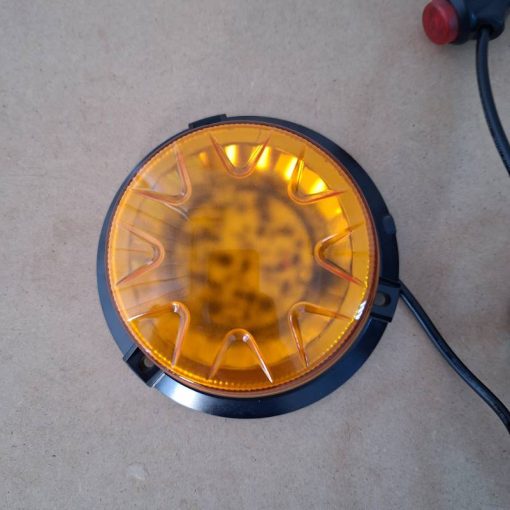 Girofar auto 9 functii 610Y, efect 360, magnet, 12V-24V 06