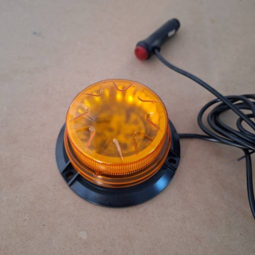 Girofar auto 9 functii 610Y, efect 360, magnet, 12V-24V 08