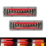 Lampi stopuri spate led B872, triple auto led, 12-24V, semnalizare dinamica