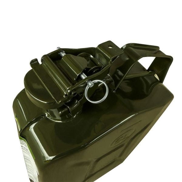 Canistra metalica 5L pentru combustibil, capac cu garnitura si cui siguranta 02