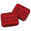 Set 2 lampi ceata auxiliare cu led, 12V, remorci, platforme, utilaje 01
