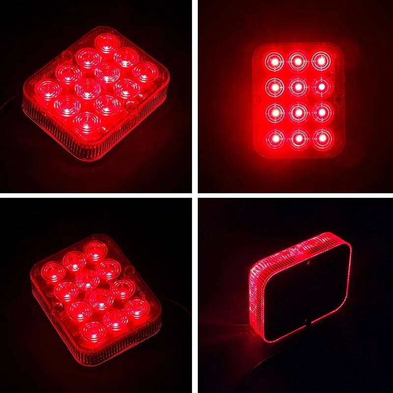 Set 2 lampi ceata auxiliare cu led, 12V, remorci, platforme, utilaje 12