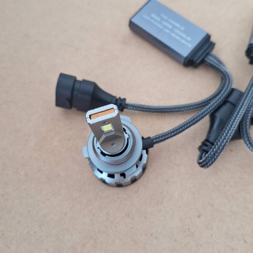 Becuri led HB4 9006 Canbus 120W, lumina alb-rece, 12000 lumeni, fara eroare 04