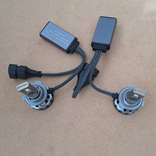 Becuri led HB4 9006 Canbus 120W, lumina alb-rece, 12000 lumeni, fara eroare 08