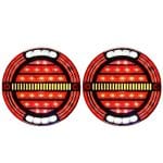 Lampi spate led BG064, 12-24V, pozitie efect neon, semnalizare dinamica