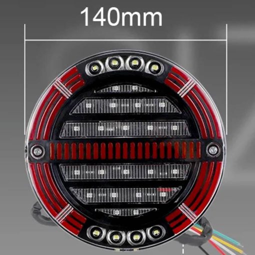 Lampi spate led BG064, 12-24V, pozitie efect neon, semnalizare dinamica 07