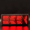 Lampi stopuri spate B1066, triple led, 5 functii, semnalizare dinamica, 12-24V 12