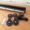 Bara girofar dubla 89cm, rampa avertizare 12-24V, prindere magneti 11
