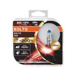 Set 2 becuri halogen H1 K19, 12V, +200%