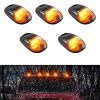 Kit 5 lampi plafon auto fumurii led galben, universale, SUV, Off Road 12