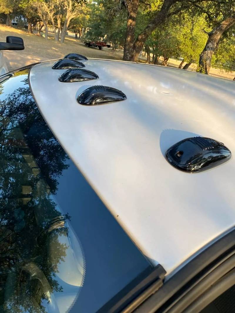 Kit 5 lampi plafon auto fumurii led galben, universale, SUV, Off Road 22