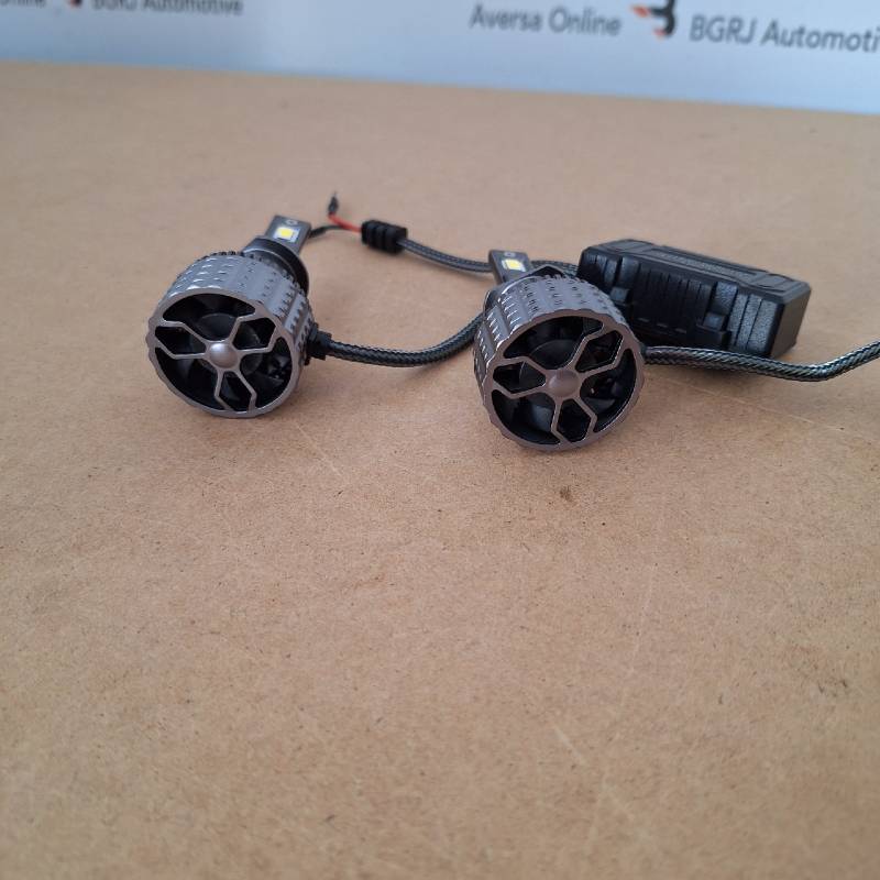 Set 2 becuri led H1 lumina alb cald, canbus, 18000lm 34