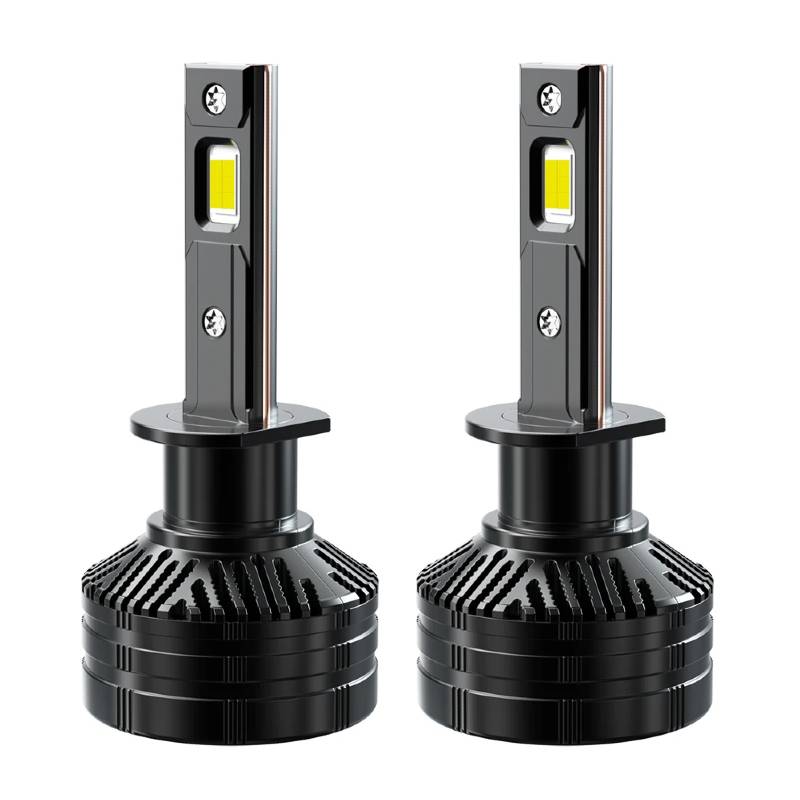 Set 2 becuri led H1 lumina alb cald, canbus, 18000lm 01