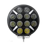 Proiector led auto Spider 1005, rotund 10 inch, Off Road, camion, alb-galben, 12V-24V