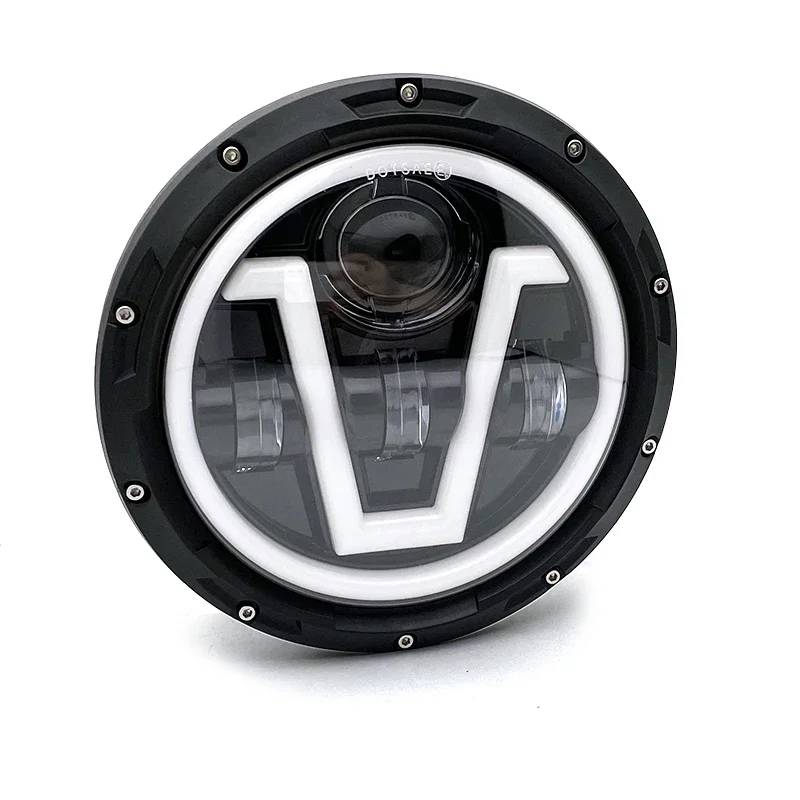 Proiector led Spider V26, 12V-24V, Off Road, camion, utilaje, lupa, alb, galben 03