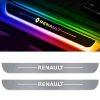 Set 2 protectie praguri auto iluminate Renault, multicolor, dinamice 01