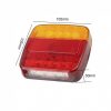 Set 2 stopuri magnetice wireless pentru remorca, fără fir, 12V–24V, mufă 7 pini, 506B 15