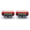 Set 2 stopuri magnetice wireless pentru remorca, fără fir, 12V–24V, mufă 7 pini, 506B 16