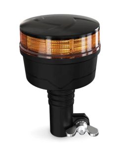 Girofar auto led slim 301Y cu picior, 12V–24V, R10, R65 01