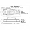 Set 2 lampi spate JH1015 cu led, 12V, Master, Jumper, Ducato, Volvo, Iveco 09