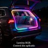 Banda auto led iluminat portbagaj multicolor, 12V, universal 05