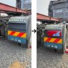 Set 2 lămpi spate cu bec SV3016, pentru Man, Scania, Crafter, Sprinter, cu mufă pe lateral 11