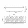 Set 2 lămpi spate remorci platforme G530, 4 funcții, 12-24V 06
