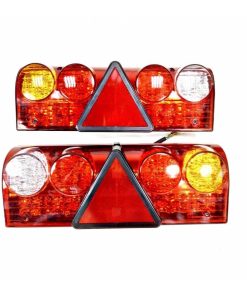 Set 2 lămpi stopuri LED tip Europoint II SV168, pentru camion, remorcă, autobuz, 12V-24V 01